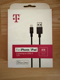 T-Mobile Lightning to USB-A 4ft
