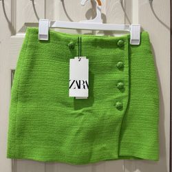 Zara Green Skirt