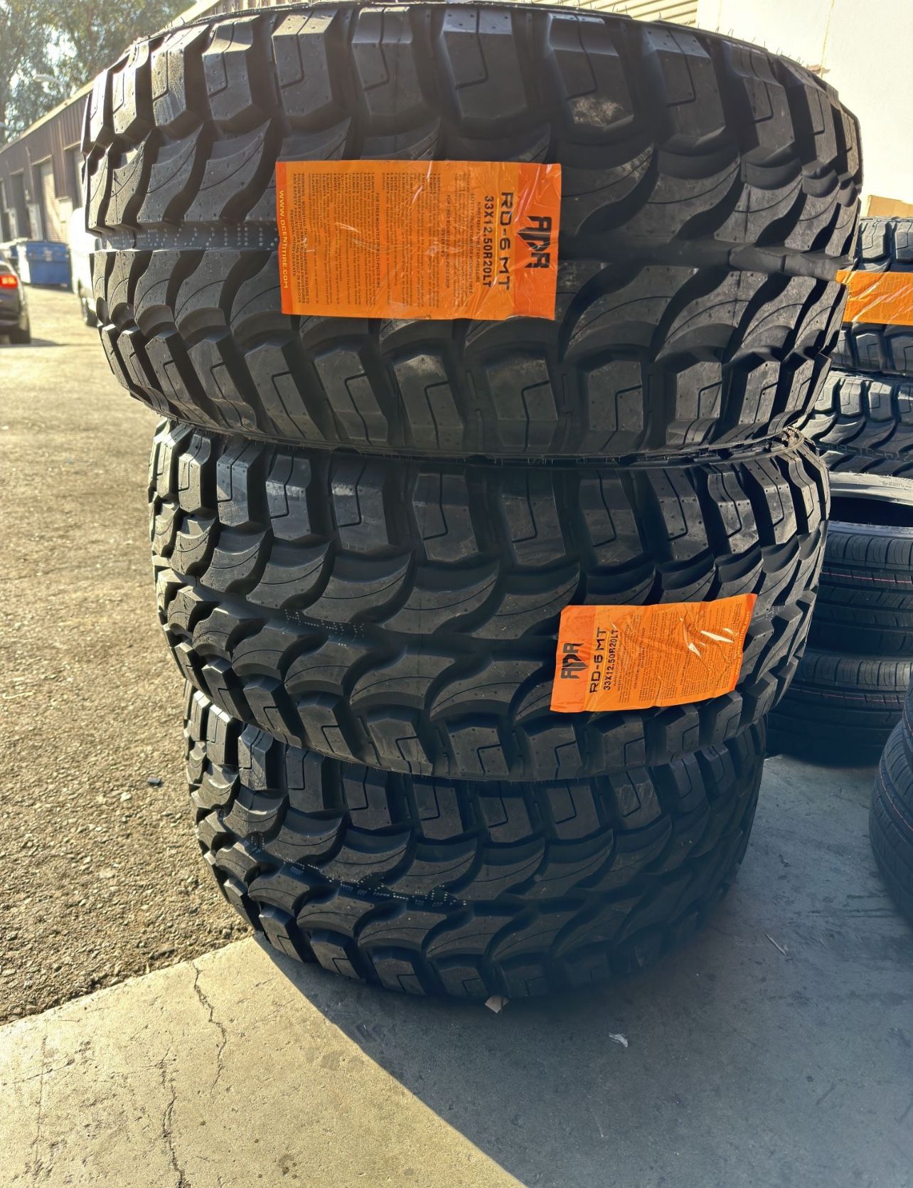New Tire LT 33x12.50R20 RDR Mud Terrain Red Dirt Road We Finance 
