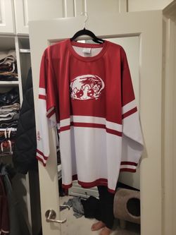 Porter Robinson Red and White Hockey-Style Jersey Shirt