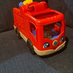 Little People Fire Engine & Fireman