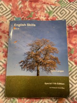 English Skills -Eng 50 Special 11th Edition for Professor Carol Miter