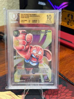 2025 Dragon Ball Super Card Game Masters Promos Oolong, Greed is Good. BGS 10.