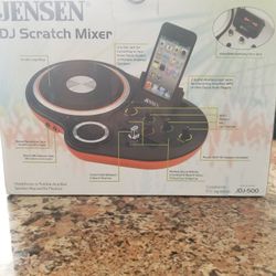 Jensen JDJ-500 DJ Scratch Mixer