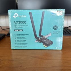 tp-link AX3000 Wi-Fi 6 Bluetooth 5.2 PCIe Adapter