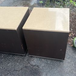 Marble Small End Tables 