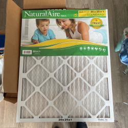 Air Conditioner Filters (home) 20x25x1” (11 units)