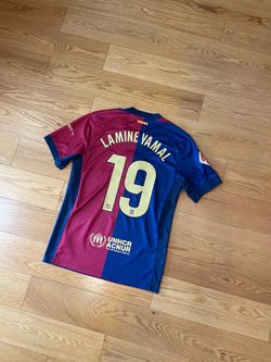 Nike FC Barcelona LAMINE YAMAL🇪🇸 2024/25 home jersey (Size Small)