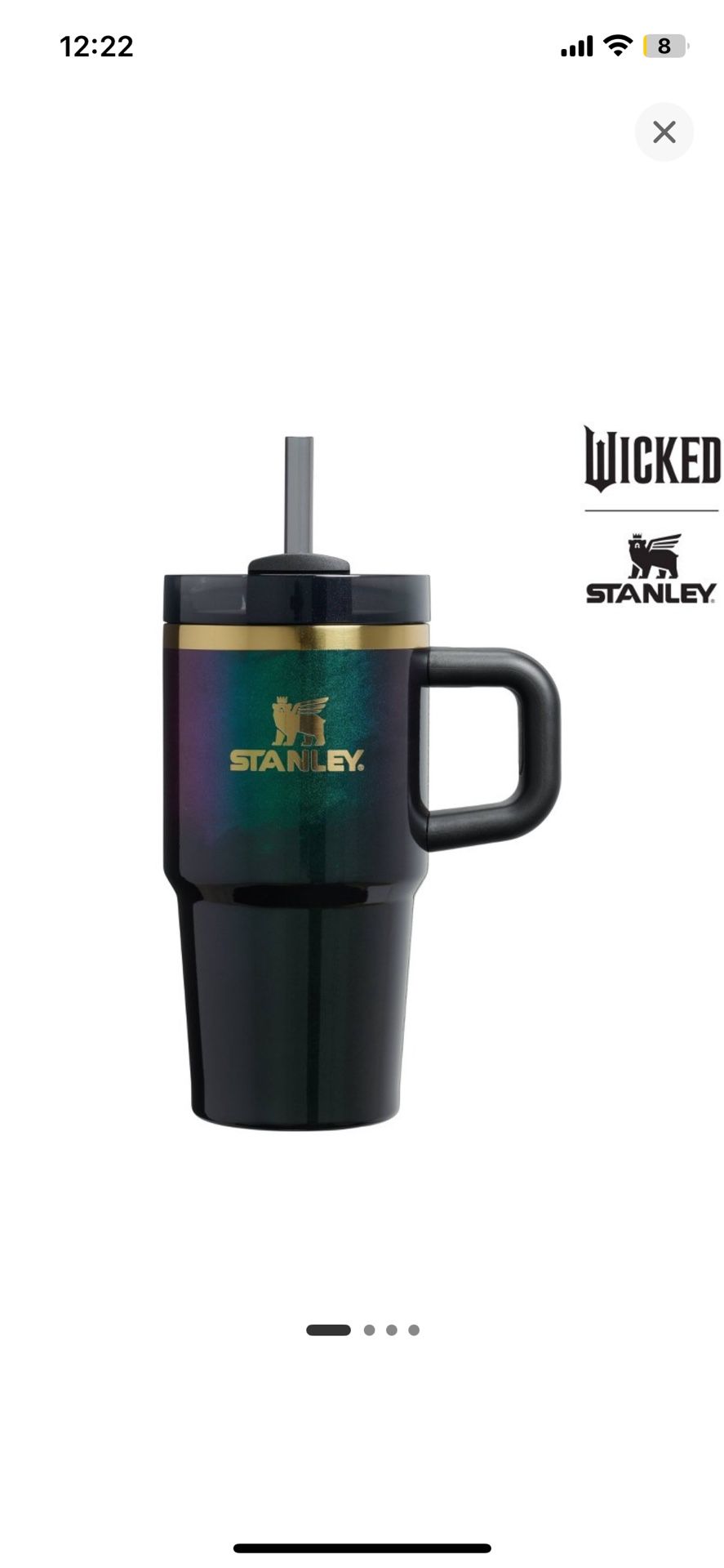 Stanley x Wicked  20oz FlowState Quencher Tumbler Elphaba For Good PRESALE
