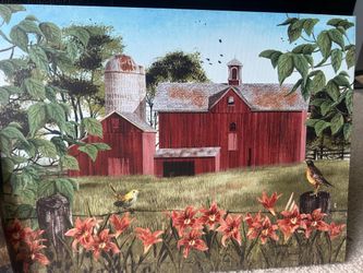 Nice Set of 3 canvas painting  16”X12”
