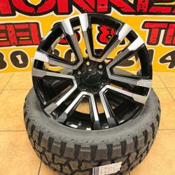 22x9 6x139 Wheels And Tires 33/1250/22 MT
