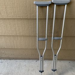 Snug 360 Stainless Steel Underarm Walking Crutches 