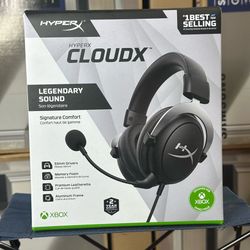 HyperX CloudX - Gaming Headset - Xbox - Black-Silver