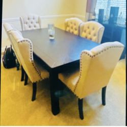 Dining room table set