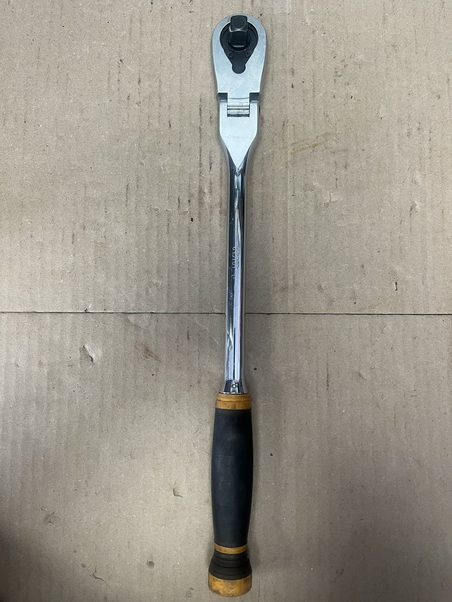 Gearwrench 90 Tooth 1/2" Flex Swivel Head Long Handle Soft Grip Ratchet 81370T