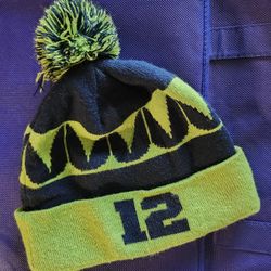 💚💙 Seattle Seahawks 12th Man Fan - Knit Hat