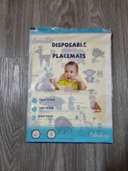 Free baby disposable placemats
