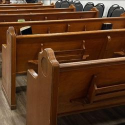 FREE WOOD BENCHES/ CHURCH PEWS