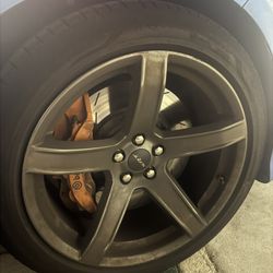 HELLCAT 5 SPOKE RIMS