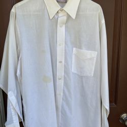 Men Dress Shirt Size 16 32/33