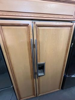 Subzero 48” built in panel ready