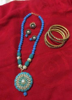 Beautiful Tarquise gold plated sets