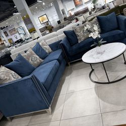 7pc Dining Set 💙 Blue Color 