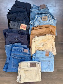 $15 for all 11 pairs Men’s Pants/Shorts