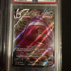 Pokemon Gengar VMAX PSA 9 Fusion Strike 157/264 Full Art Mint
