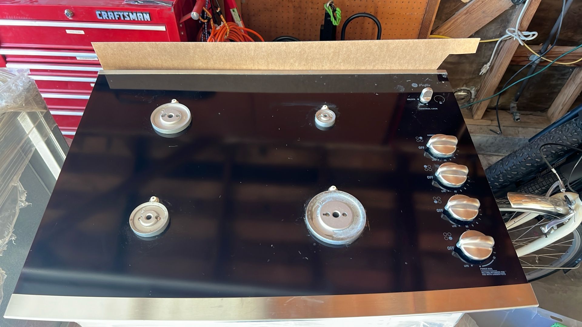 GE Profile Gas Cook Top