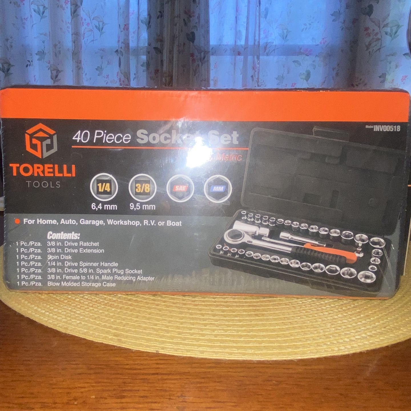 Torelli 40 piece socket set online