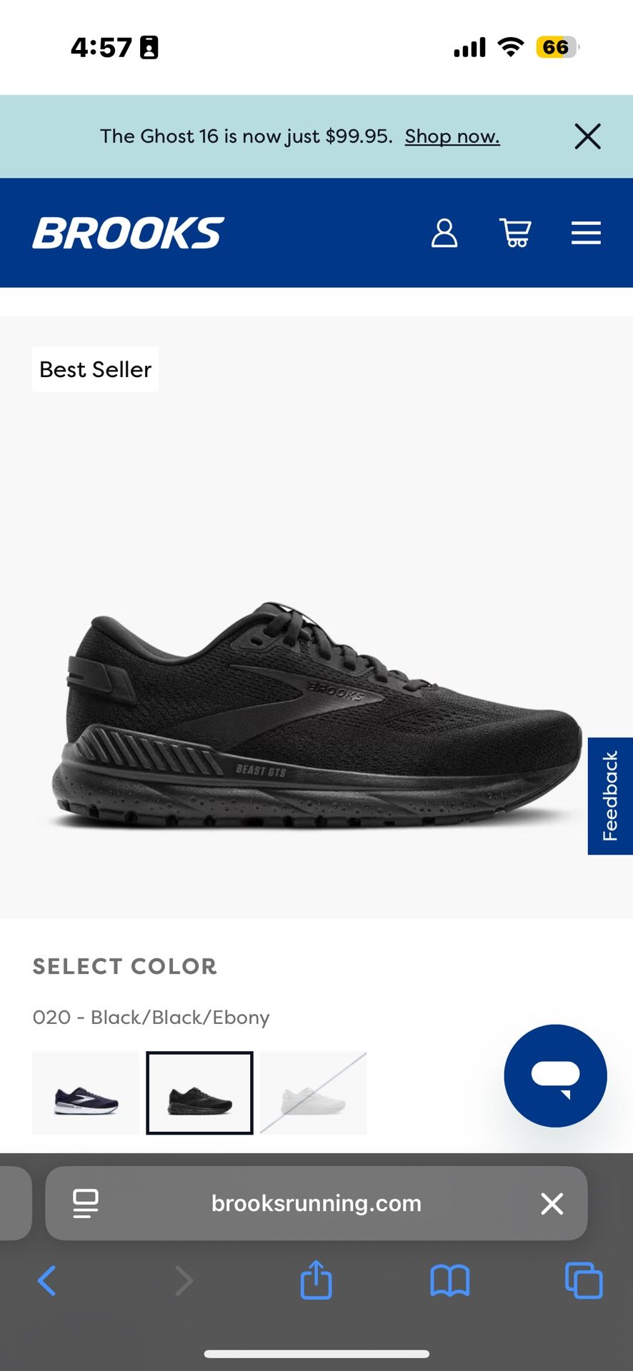 Brooks Men’s Running Shoes