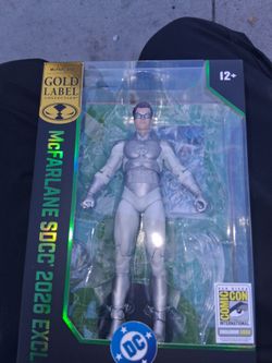 Green Latern White Figure SDCC