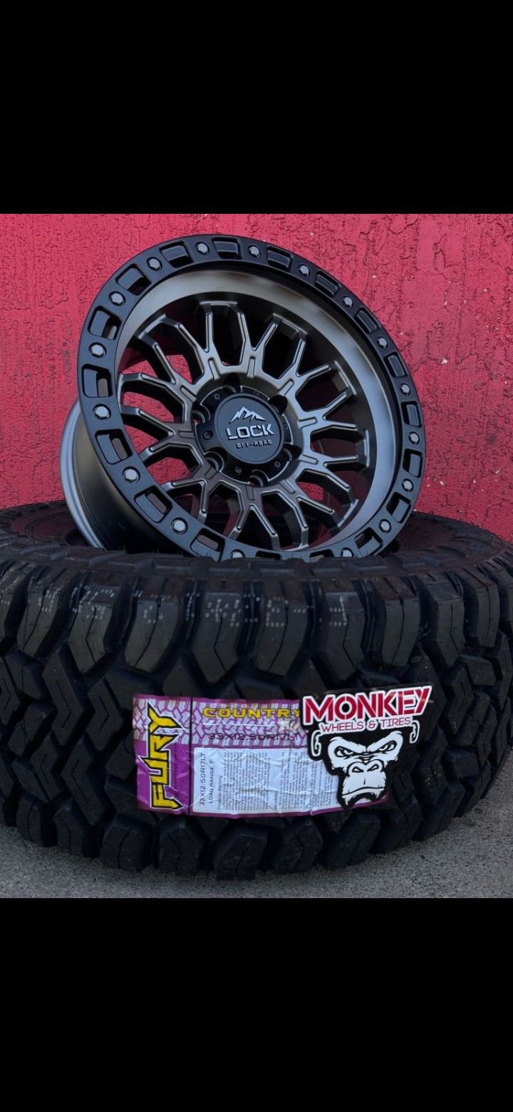 RIMS 17x9 6x139.7 33 1250 FURY RT