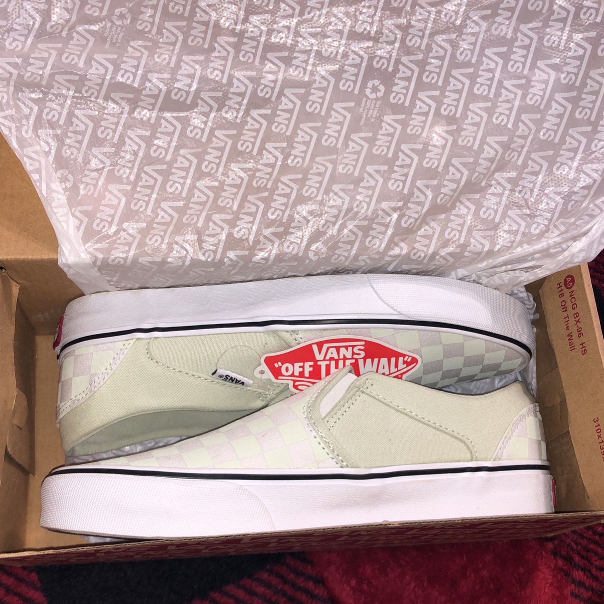 New Vans Mint Green
