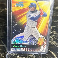 2025 Bowman Chrome - Meteoric Rise Juan Soto #MR-15