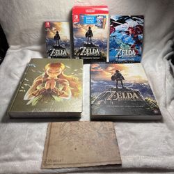Zelda Breath Of The Wild Game And Book Guides Lot