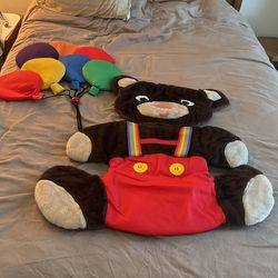 Plush bear Wall Decoration