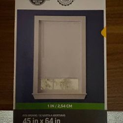 Project Source 45 x 64 Vinyl Room darkening blinds #0889898 *New