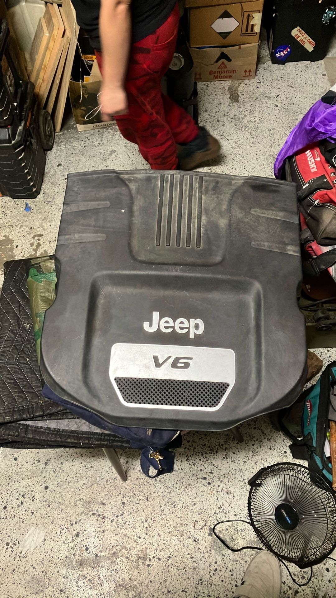 2016 Jeep Wrangler Engine Cover