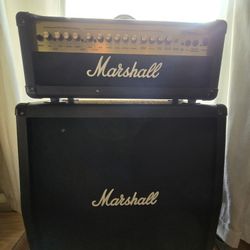 Marshall GM 100w Solid State Amp HDfx With  4x12 Cab.  $550 O.B.O