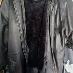 Leather Coat
