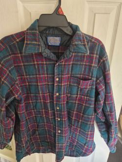 MEN'S PENDLETON WOOL FLANNEL SIZE XL