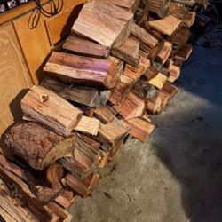 Dry Split Almond Mix Firewood!!Ready Too Burn Seasoned Wood!!!