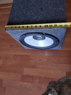 12" Small Sub Box