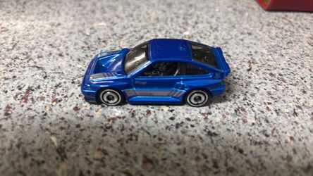 Hot Wheels Blue Honda CRX Die-Cast Car