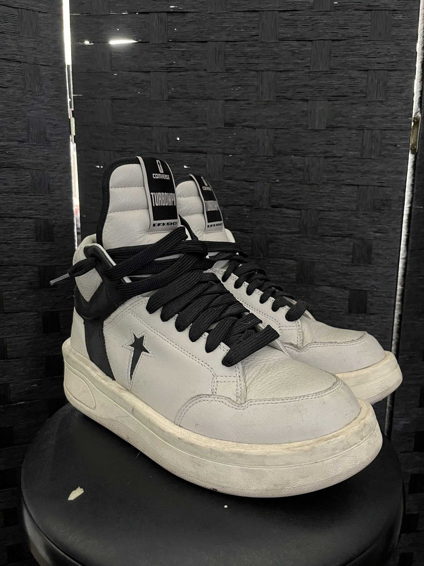 Rick owen x Converse TURBOWPN DRKSHDW Grey/Black