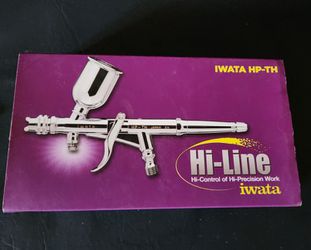 Iwata Hi-Line HP-TH Gravity Feed Dual Action Trigger Airbrush