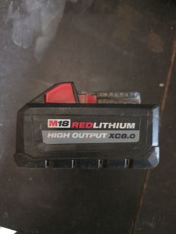 Milwaukee M18 RedLithium High Output XC8.0 Battery