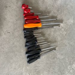 Snap On Tools Screwdriver  10 Pc. Only